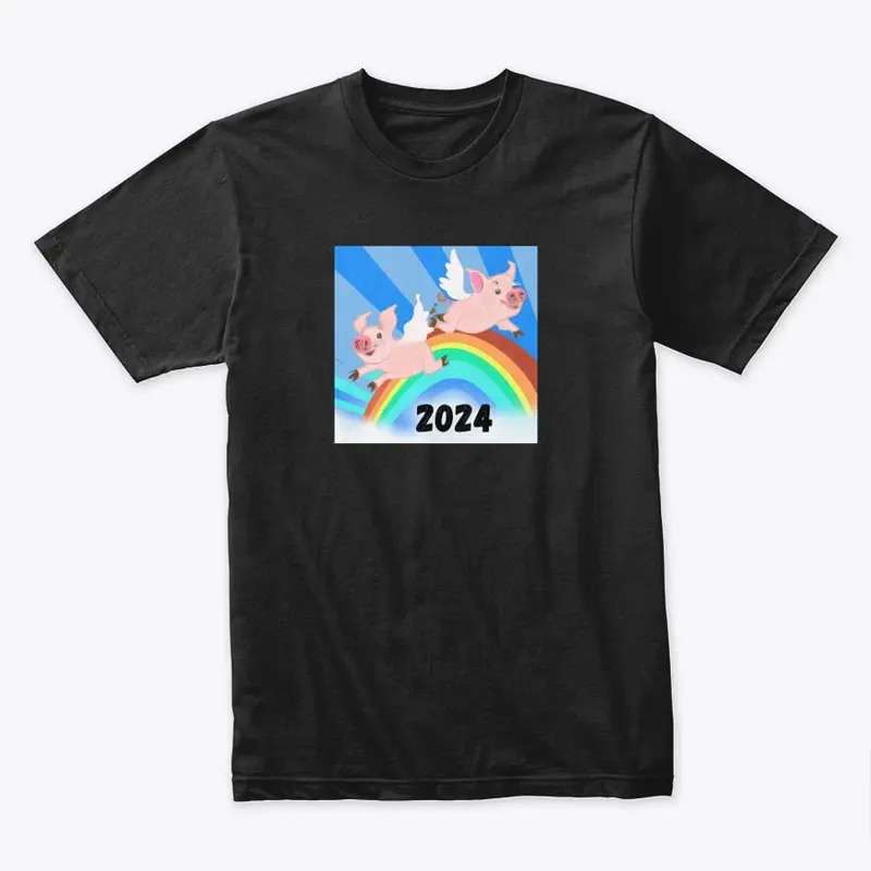 Flying Pigs Rainbows 2024