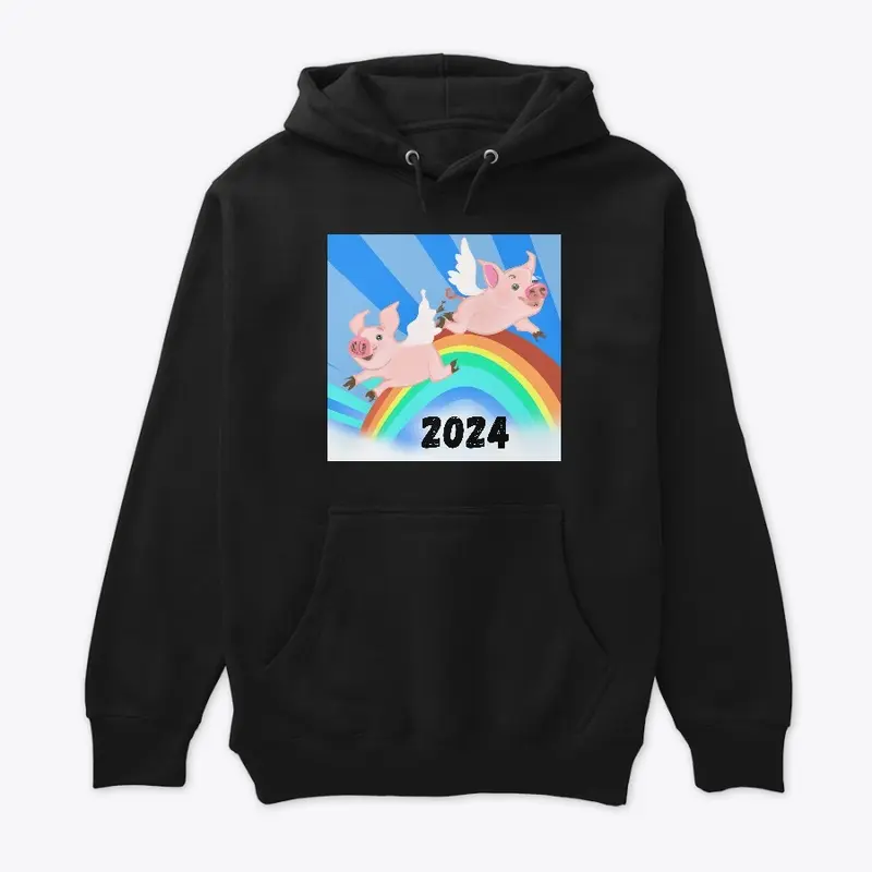 Flying Pigs Rainbows 2024