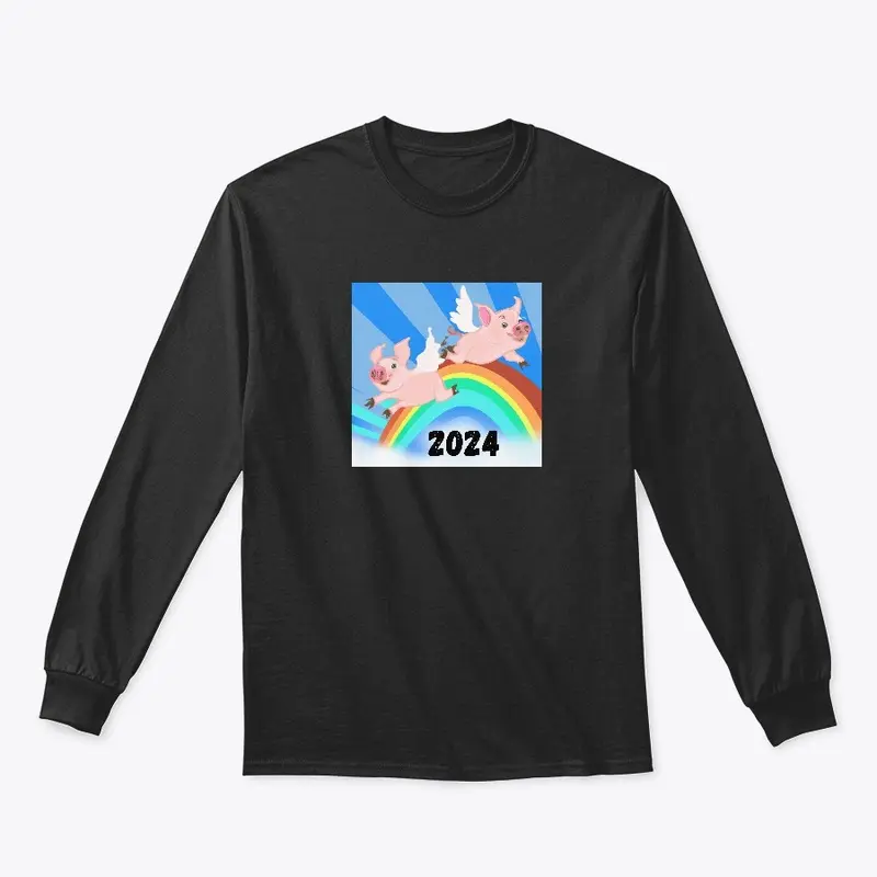 Flying Pigs Rainbows 2024